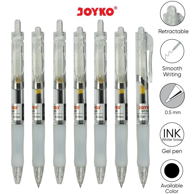 

Gel Pen Pulpen Pena Joyko GP-320 R Gel 0.5 mm