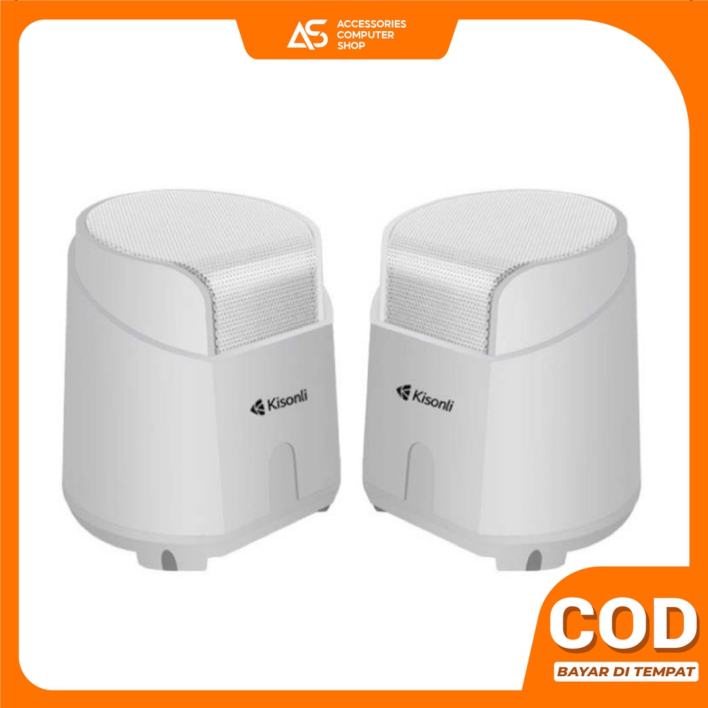 Speaker 2.0 Komputer / Laptop Kisonli K-500 With Volume Control