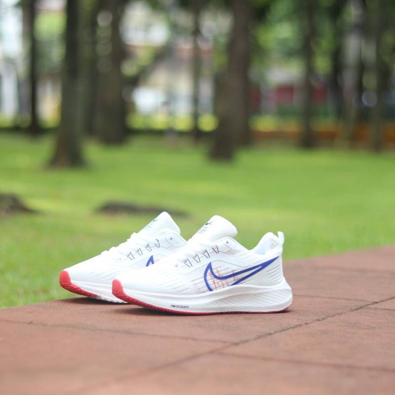 Sepatu Sneakers Olahraga Lari Running Zoom Pria Murah Size 40 41 42 43 44 Import