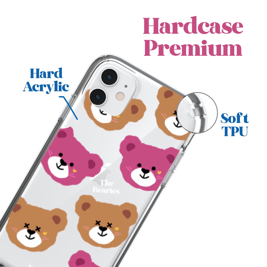 Casing HP Hardcase ios android The Bearies Face