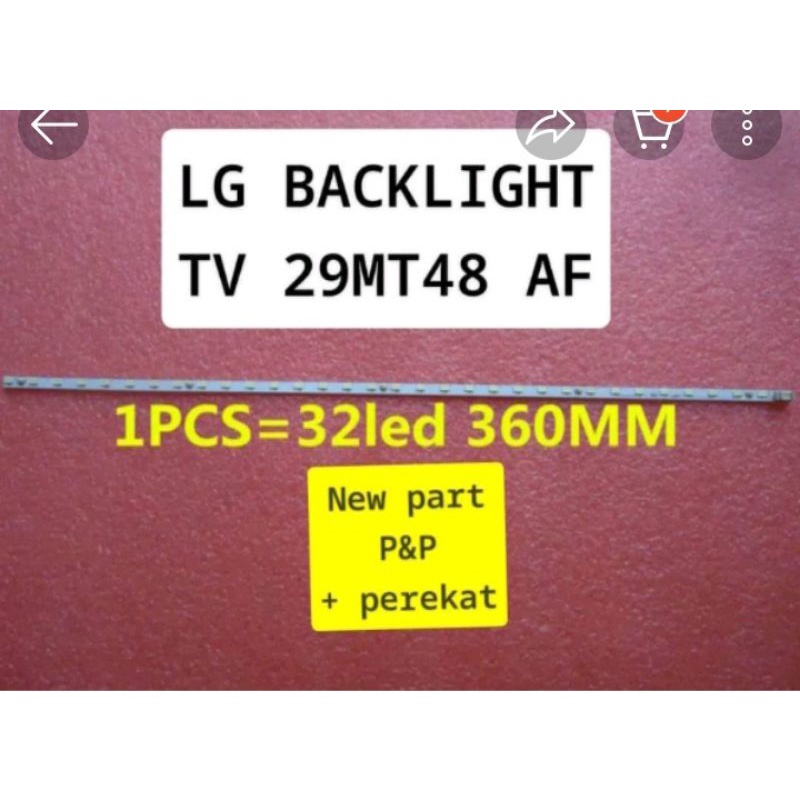 LAMPU LED BACKLIGHT BL TV LG 29MT48 29MT48AF
