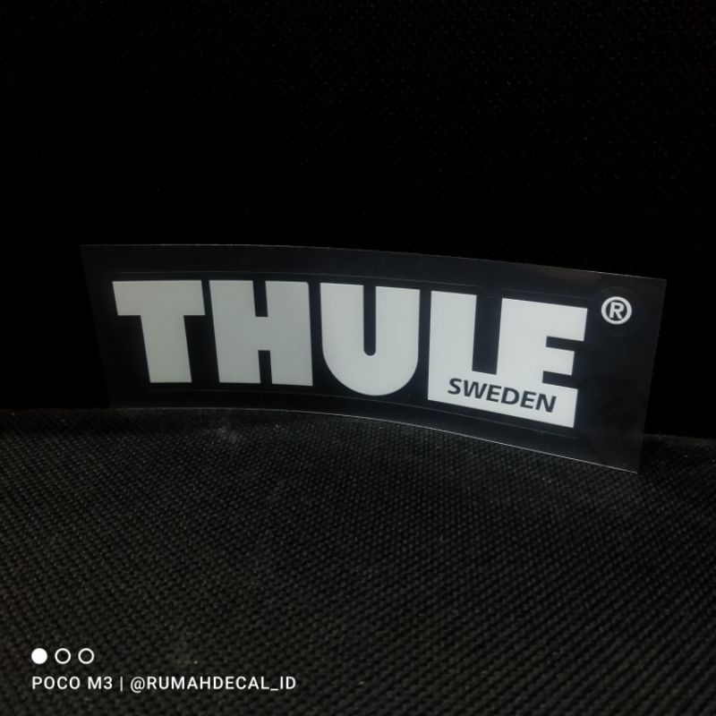 stiker Thule RoofBox