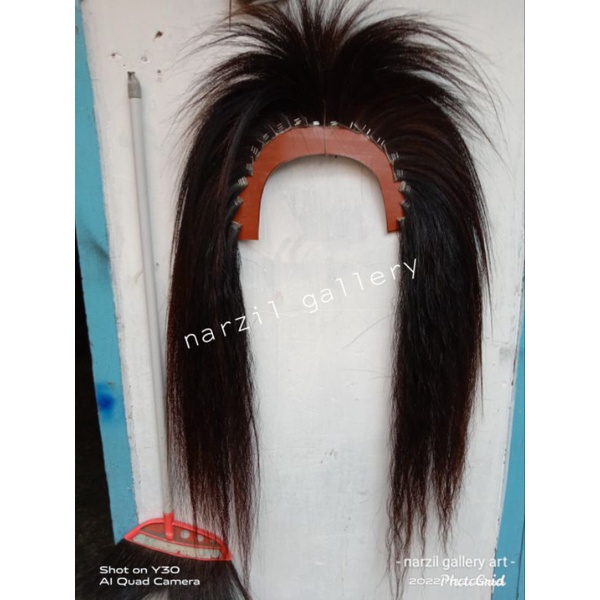 rambut barongan full kuda