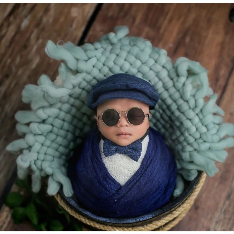 alas foto woll kepang untuk newborn photography