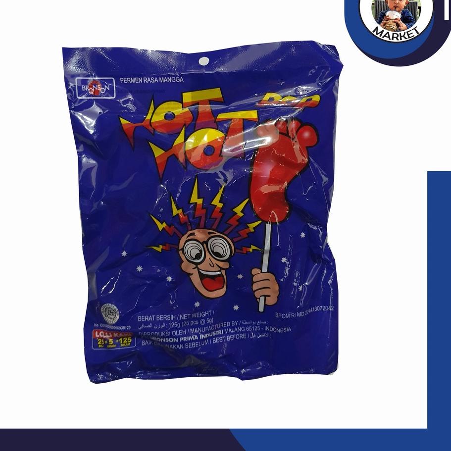 

STAR Permen Hot Hot Pop Kaki 1 Pack Isi 25 Pcs 25Pcs