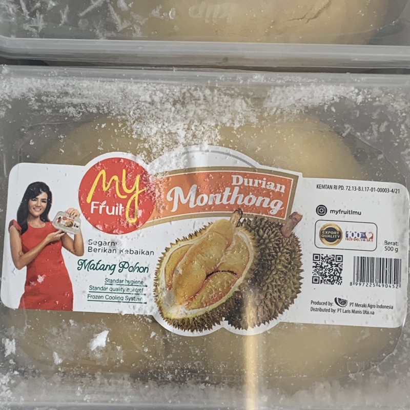 BUAH DURIAN | DURIAN FROZEN (KHUSUS SAMEDAY DAN INSTAN)