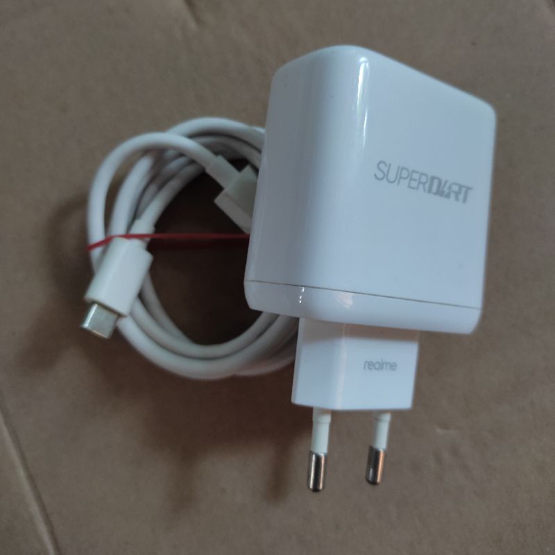 Charger Realme 7 Pro | 8 Pro Super Dart 65w Original Copotan Hp