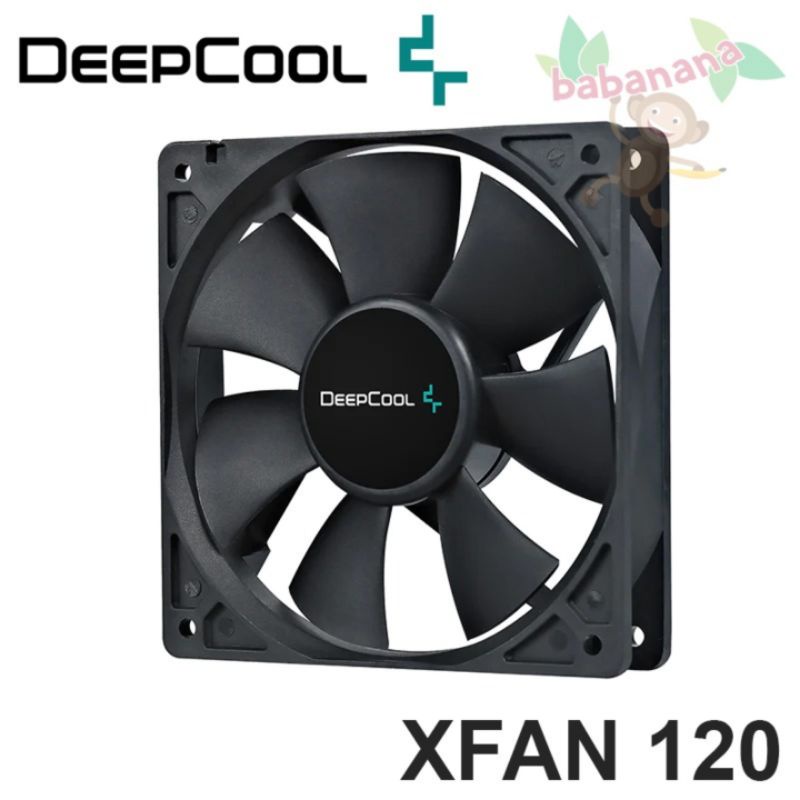 Deep Cool XFAN 120 Fan Casing Komputer gaming pc Deepcool 120mm 12cm