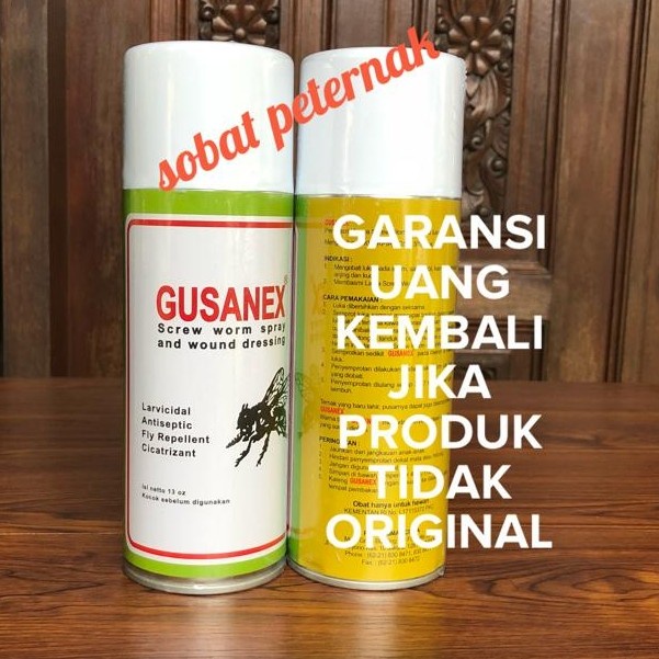 Disinfektan Gusanex / Gusanex Spray / Obat Luka Hewan / Anti Lalat