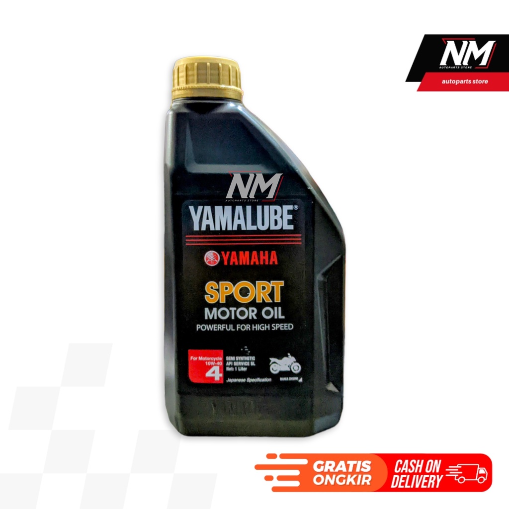 Yamalube Sport Oli Mesin Motor 4 Tak 1000 ml Vixion Byson Scorpio R15
