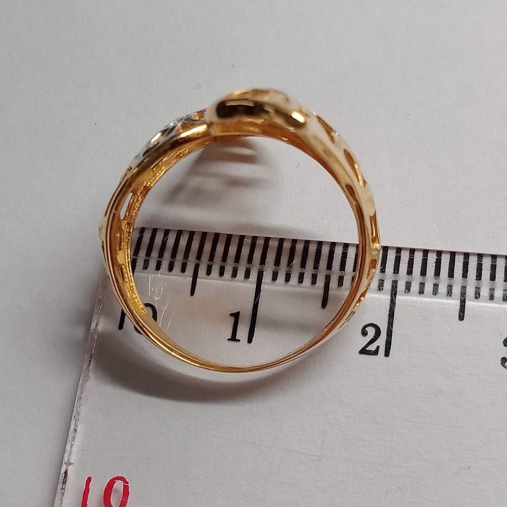 Cincin Emas 17K - 2.55 gr Kadar 750 - 451