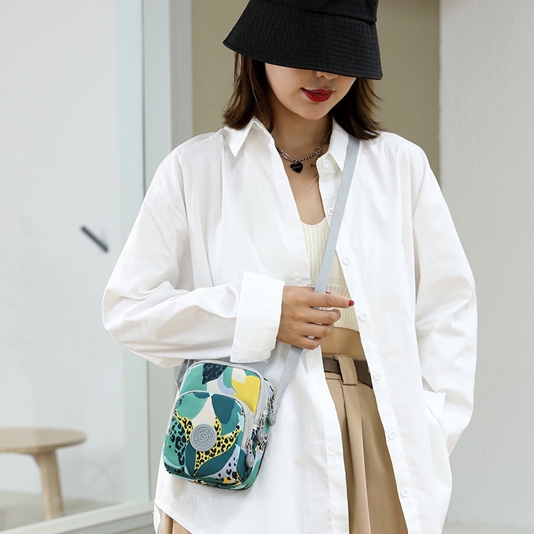 TAS SELEMPANG WANITA IMPORT SOUYATE ANTI AIR MOTIF BUNGA KOSOVARA TA719M4 SLING BAG KOREA KECIL SHOULDER BAHU CEWEK MURAH FASHION REMAJA KEKINIAN BRANDED PREMIUM