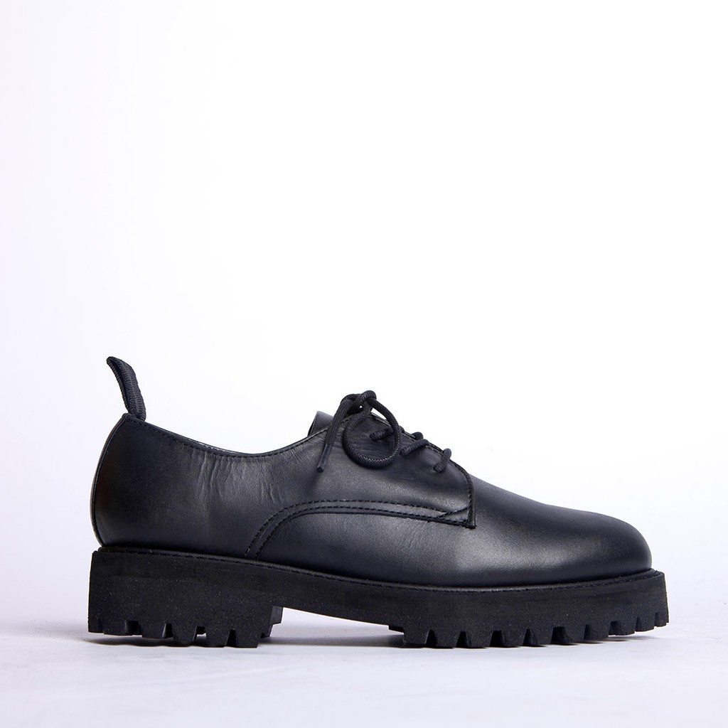 Diskon (ATM) Sepatu Kulit Wanita - LUCCA Women - Derby Hitam - UTARA Footwear Terkini Termuurah 2026