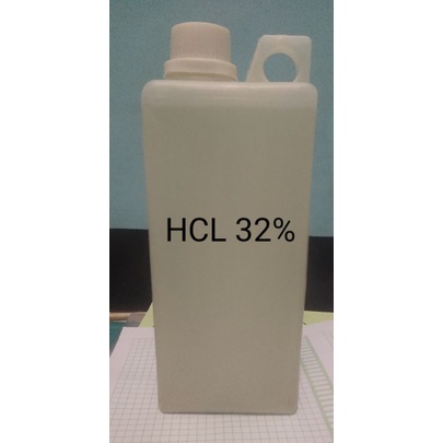 JKCHEMICAL (HCL  MURNI 32 % / Pembersih Kerak dan Karat 1 Liter)