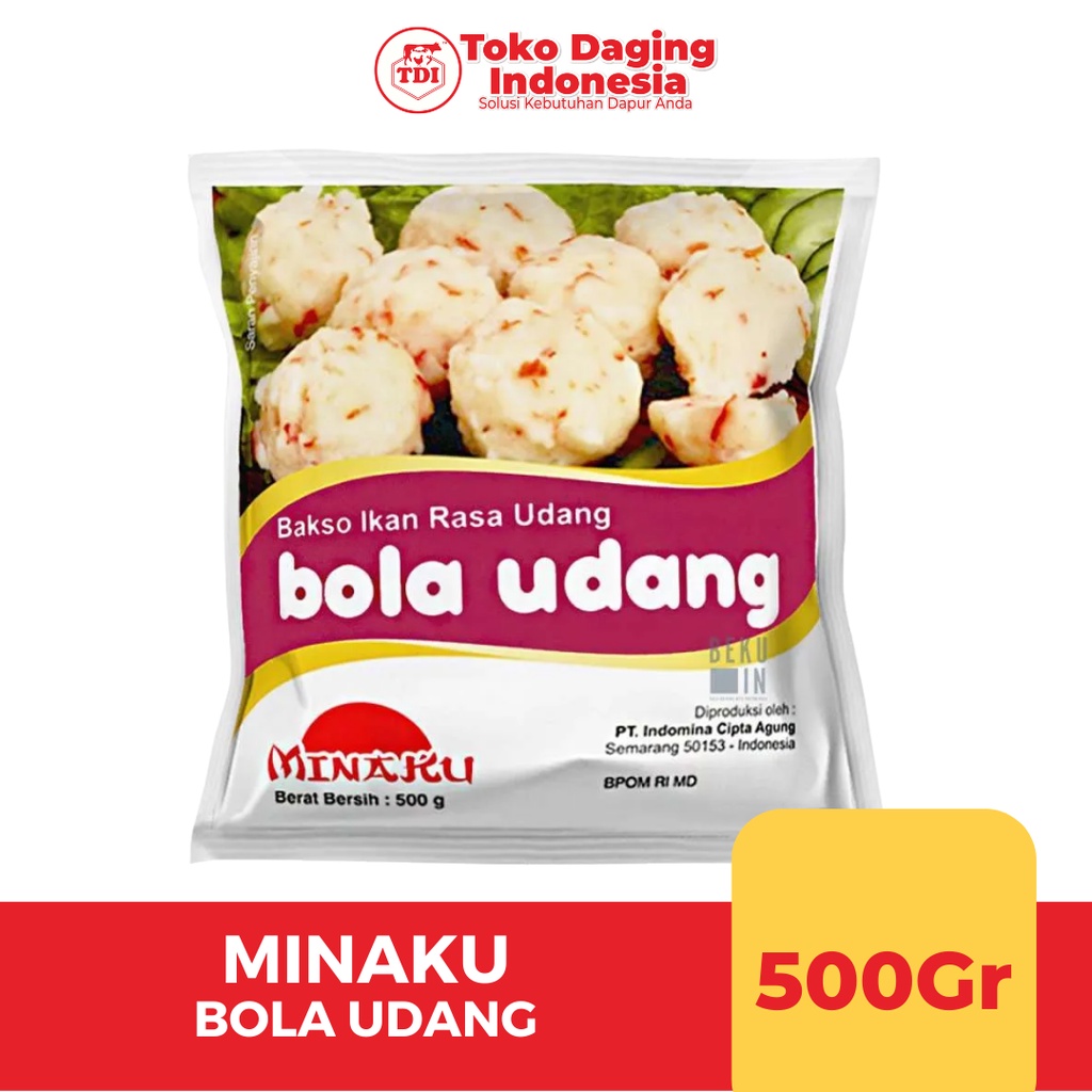 

Minaku Bola Udang 500Gr