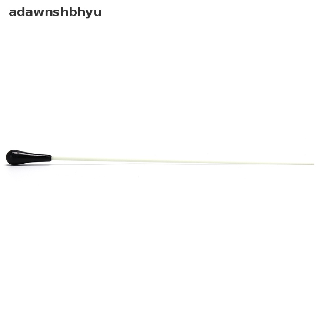 Adawnshbhyu 1pc Hitam ABS Handle Hadiah Konduktor Musik Music Putih Panjang 39CM ID