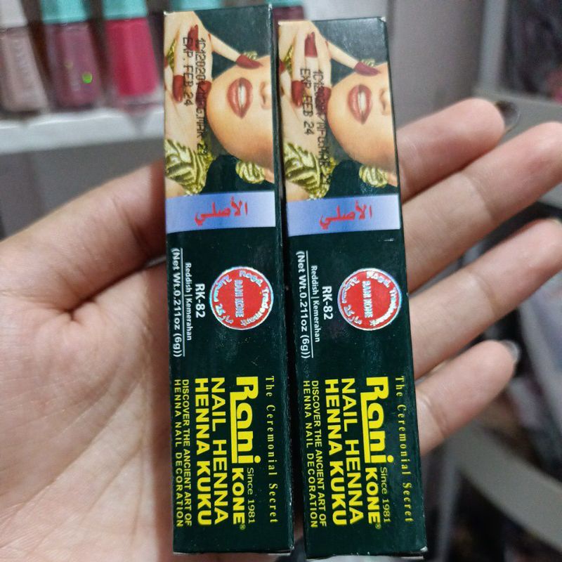 RANI KONE NAIL HENNA / HENNA KUKU ARAB RANI ORIGINAL