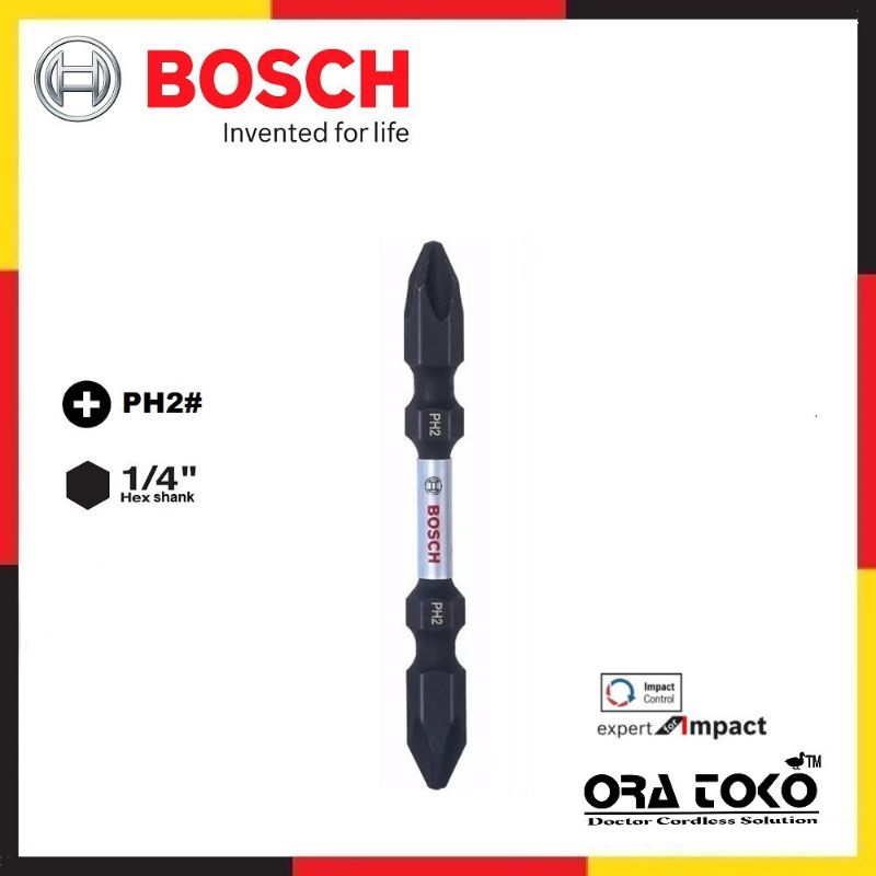 Mata Obeng Bosch Expert Impact PH 2 Black