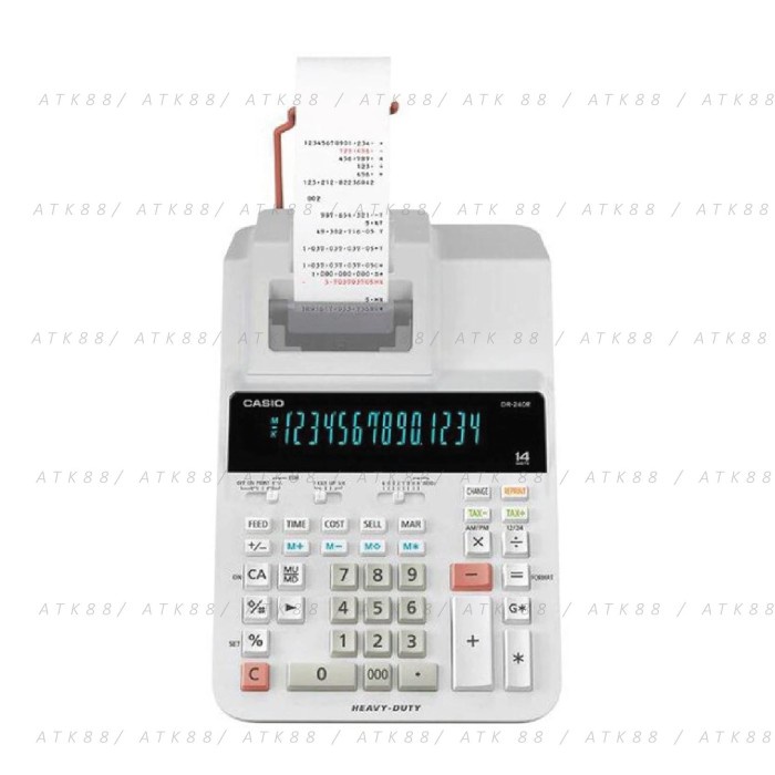 

KALKULATOR PRINTING CASIO DR-240R #ORIGINAL