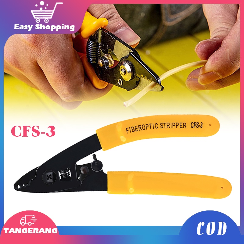 Fiber Optic Stripper 3 Hole Tools Fiber Optik Stripper 3 Hole Pengupas Kabel Fiber Optik