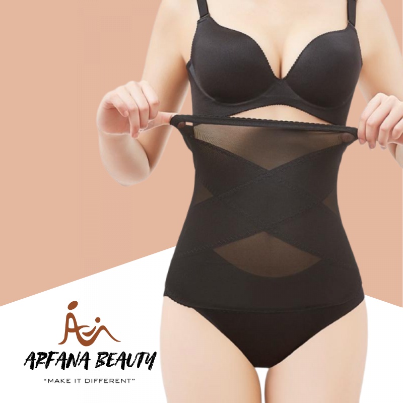 Korset Pelangsing Wanita Transparan Pakaian Dalam Slimming Perut Kendur Pelangsing Ampuh Pengecil Perut Kendur Buncit Korset Waist Trainer Elastis Melar Korset Setelah Melahirkan Normal Waist Slimmer Kurva Import Premium Original