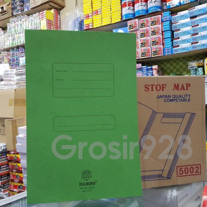 

DISKON Stopmap / Map Folder Folio Diamond 500 Hijau (isi 50 lembar)
