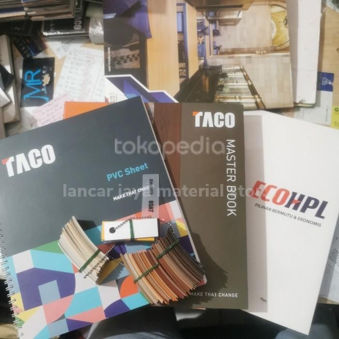 Jual Paket Katalog Taco Hpl Master Book Eco Hpl Taco Pvc Sheet Edging Shopee Indonesia 3995