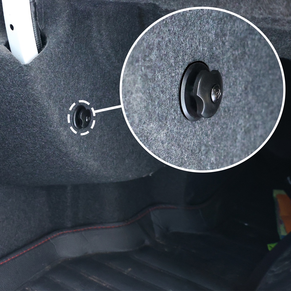 1set Hook Bagasi Mobil Cargo Belakang Mounting Jaring Fixing Hook Bag Hanger Car Organizer Hook Mobil Dimodifikasi Dengan Kit Tape Perekat Sekrup