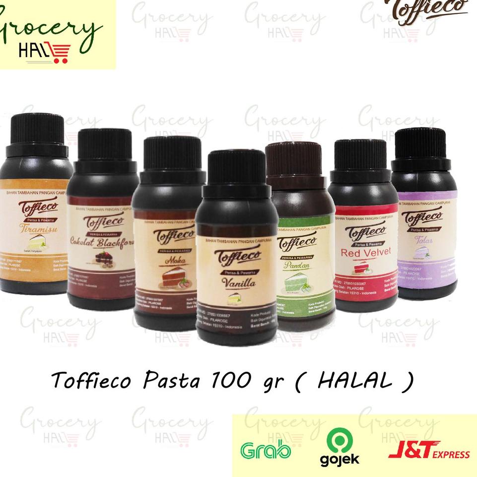 

Sgn17 TERLENGKAP! PASTA TOFFIECO / TOFFIEKO 100 GRAM ( VANILLA / RED VELVET / PANDAN / MOCCA / DLL ) ,.,.,.,,