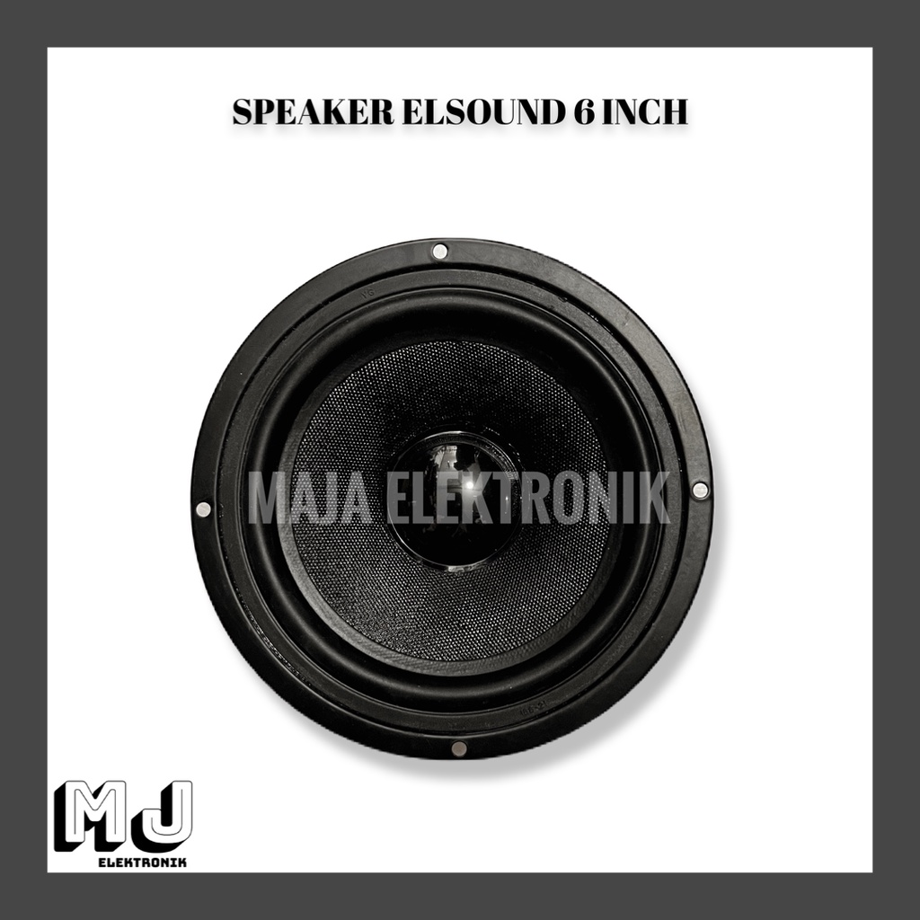 Speaker ELSOUND 6 inch 150 watt woofer original