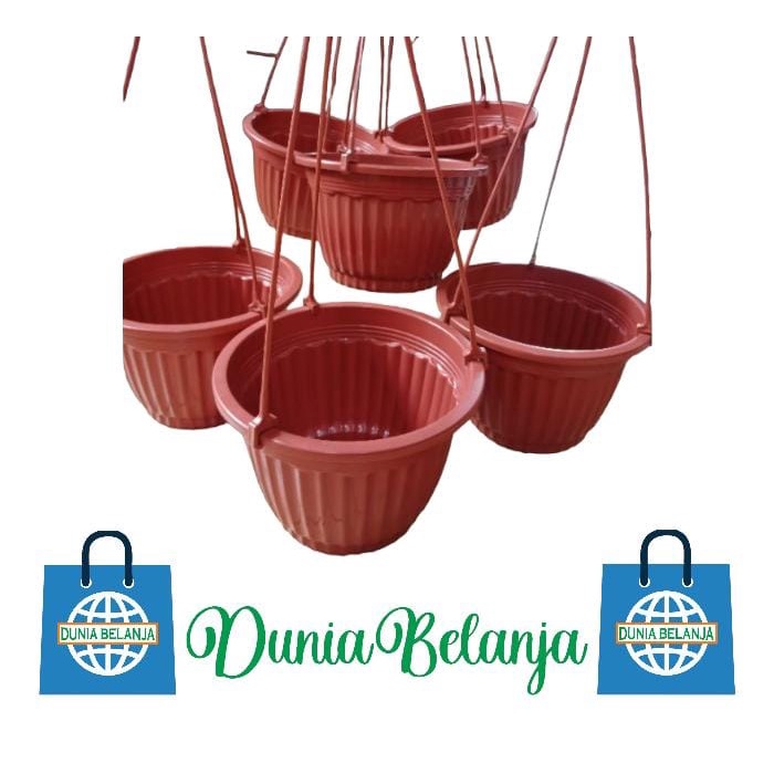 Pot bunga GANTUNG PUMBA 17 Pot gantung kecil bagus murah