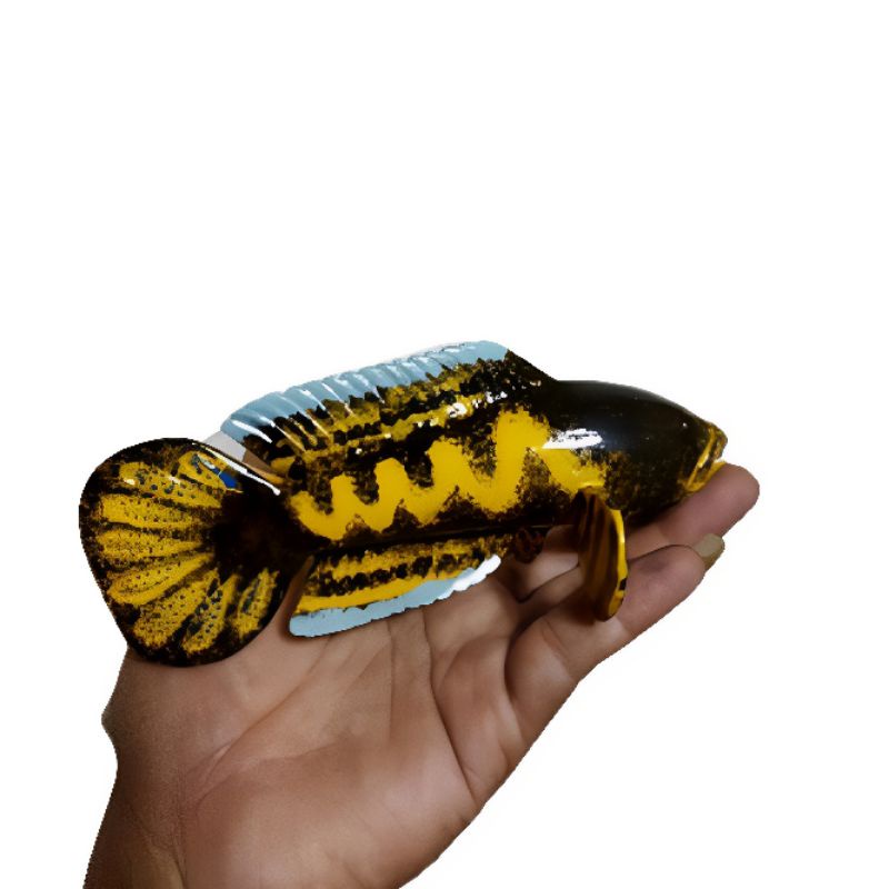 channa auranti 10cm replika mainan channa
