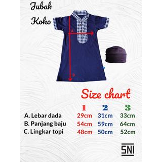 HOKIKU JUBAH KOKO ANAK LAKI LAKI PAKAIAN MUSLIM ANAK LAKI LAKI