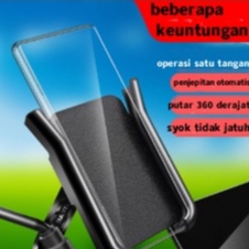 Motor Phone Holder HP Motor 360 derajat Handphone Spion Stang Sepeda listrik dudukan tempat penyangga hp Stand originall