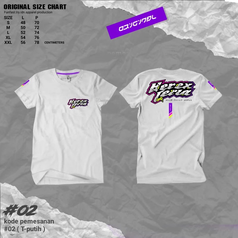 KAOS HEREX CERIA BASIC ORIGINAL