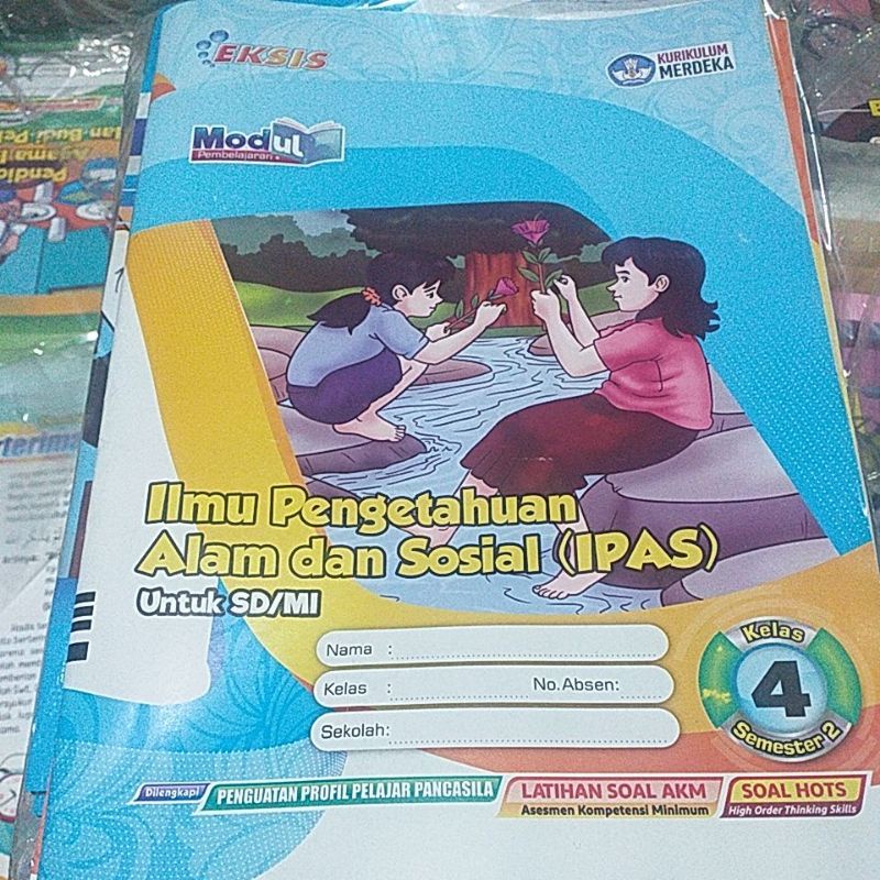 lks ilmu pengetahuan alam dan sosial (IPAS) untuk SD/MI kelas 4 semester 2|merdeka