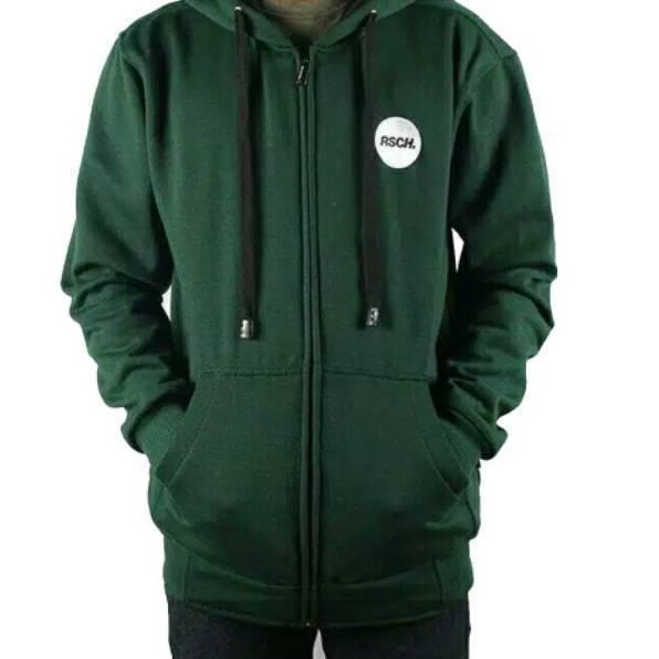 Langsung Kirim TURUN HARGA  Jaket Distro Pria Zipper Hoodie RSCH Premium Murah - Jaket Rsch - Jaket 