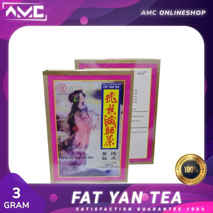 

[BISA COD] Fat Yan Tea teh pelangsing herbal