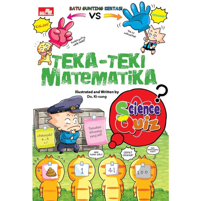 Buku Komik Science Quiz: Teka-Teki Matematika, Horror, 1... 2... 3... ABRAKADABRA, Dinosaurus, Offen