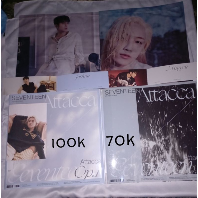 SEVENTEEN ATTACA OP1 OP2 Vocal team unsealed Mingyu Scoups Jeonghan Joshua