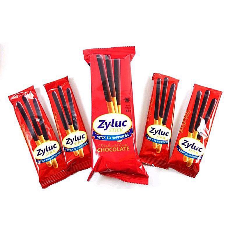 

Zyluc Stick To Happines Chocolate 33gr x 10pcs