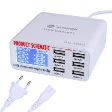 Usb Schematic Sunshine 6 PORT SS-304D / ADAPTOR SMART CHARGER SUNSHINE SS-304D 6 PORT USB DIGITAL