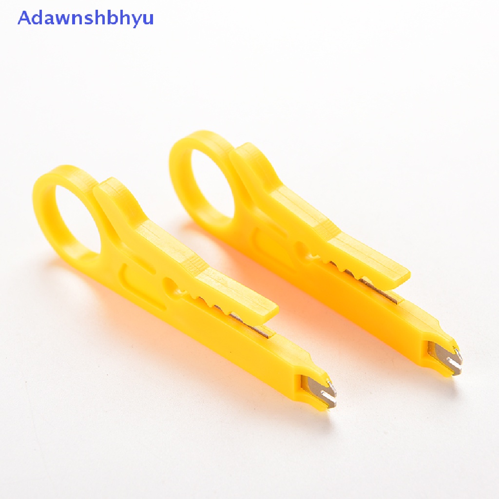 Adhyu Sambungan Jaringan Wire Punch Down Cutter Stripper Untuk RJ45 Cat5 Alat Kabel ID