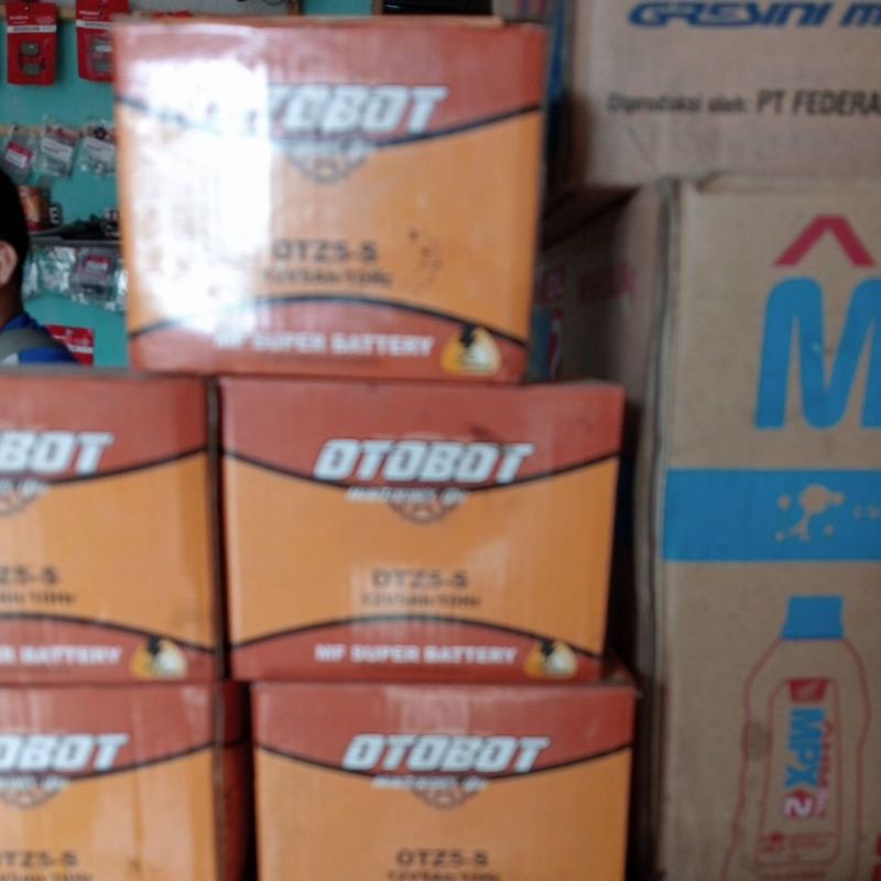 Jual Aki Motor OTOBOT GTZ5S/ AKI KERING OTOBOT/ AKI OTOBOT MURAH/ AKI