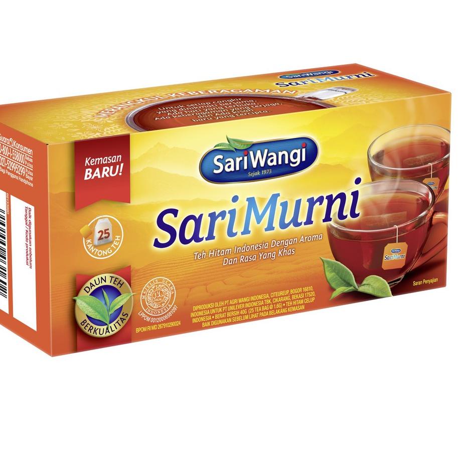 

サ Sari Wangi Sari Murni Teh Celup Isi 25 ㄱ