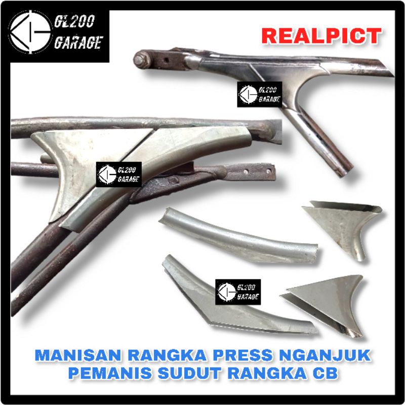 MANISAN RANGKA PRESS NGANJUK PEMANIS SUDUT RANGKA CB MANISAN RANGKA BELAKANG HONDA CB