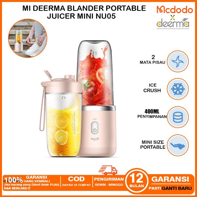 BLENDER/JUICER ELEKTRIK MINI  DEERMA PORTABLE
