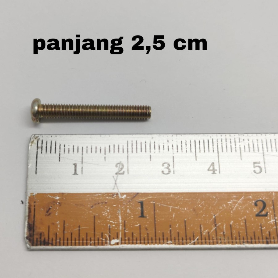 Baut MK baut outbowdoos MK panjang 2,5 cm Baut khusus MK