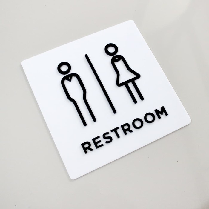 

SIGN BOARD AKRILIK TIMBUL TOILET SIGN ACRYLIC SIGN