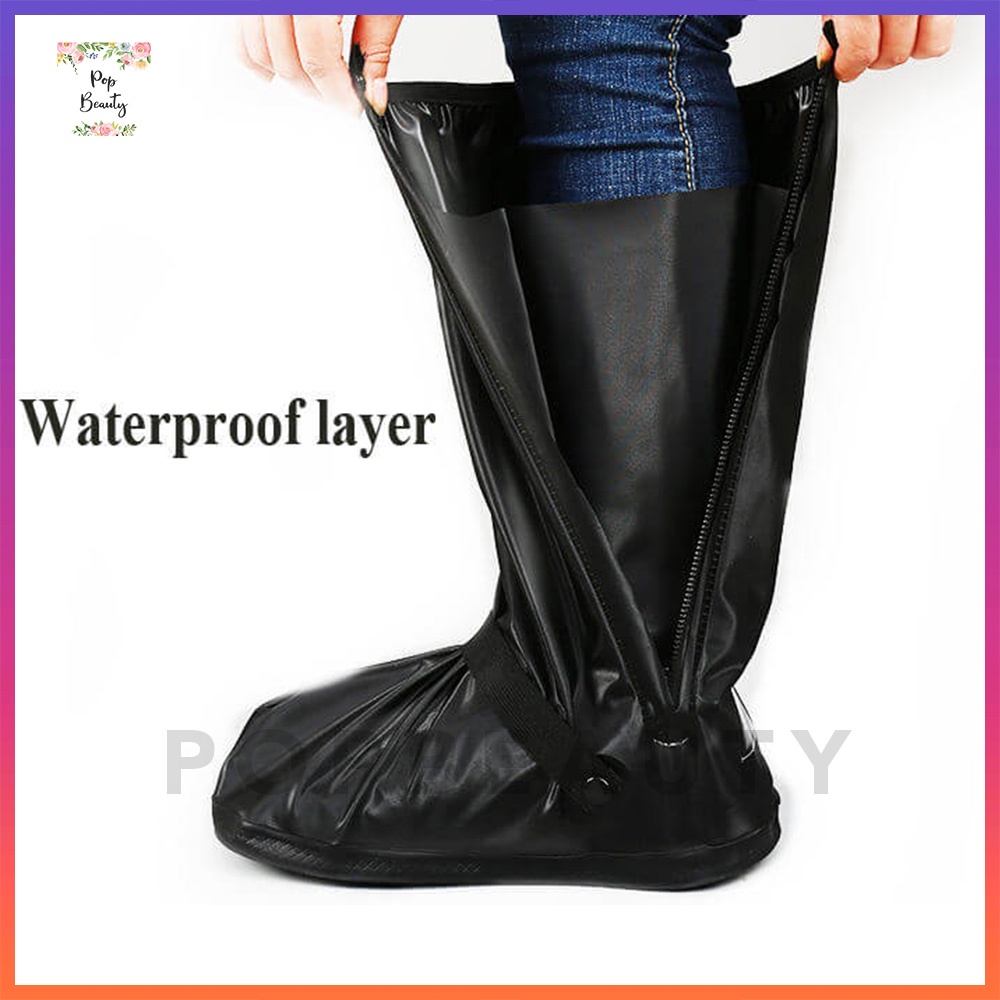 Cover Sepatu Jas Hujan Sepatu Karet Anti Air Rhodey